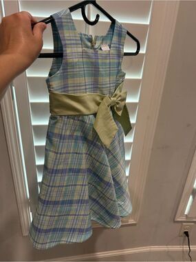 Toddler Girl's Plaid Dress - 5T - Sunday Best